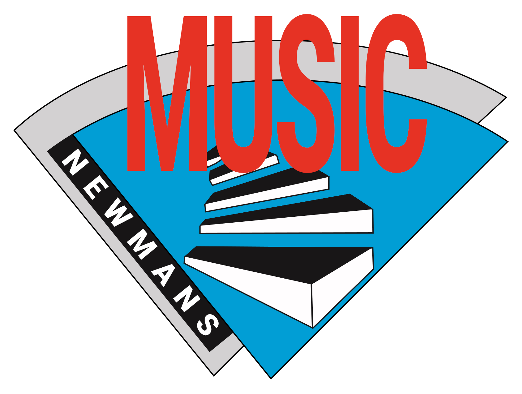 NEWMANS MUSIC RETRO logo
